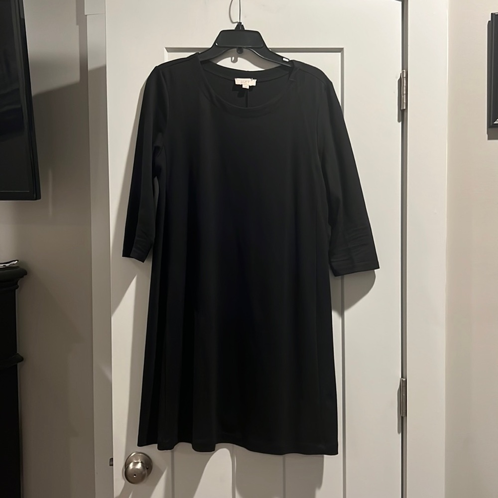 Large black dress